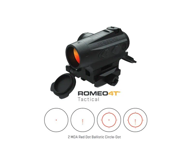 Sig Sauer 2 MOA Red Ballistic Circle Dot Multi Reticle black prism