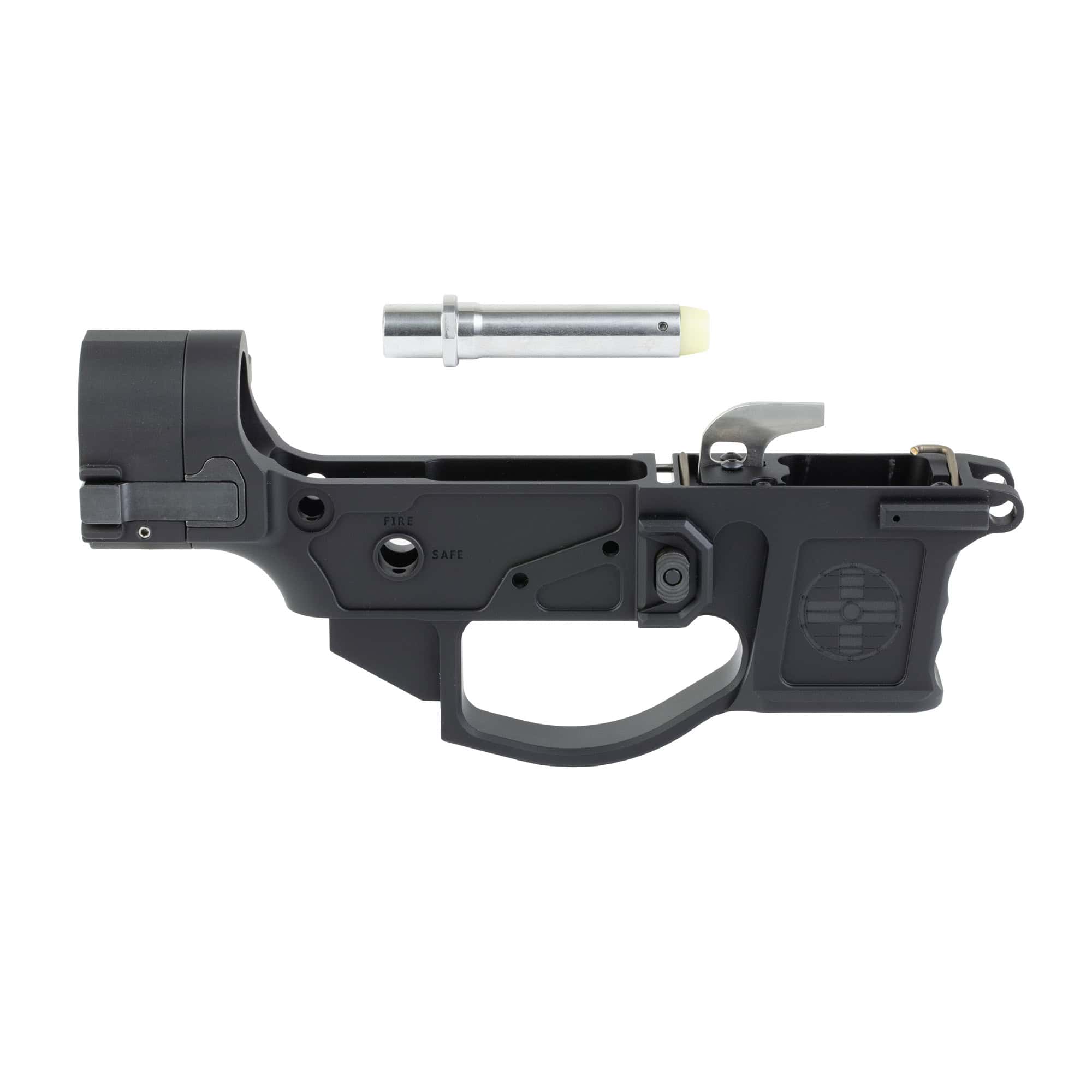 SHIELD SA-9 STRIPPED LOWER FLD BLK - Centurion Armament Co Shield Arms SA-9 9mm black stripped lower receiver, view 2