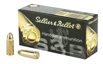 Sellier & Bellot Pistol 9mm full metal jacket