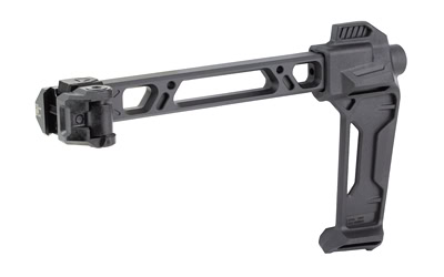 STRIKE FSA SINGLE FOLDING BRACE BLK - Centurion Armament Co Strike Industries FSA Stabilizer black stabilizing brace, view 3