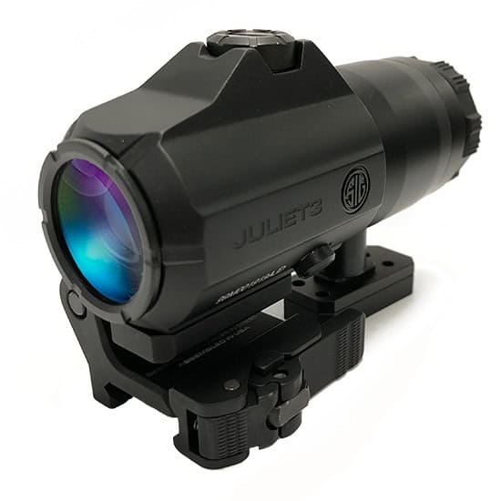 Sig Sauer JULIET3 3X Quad Reticle black magnifier