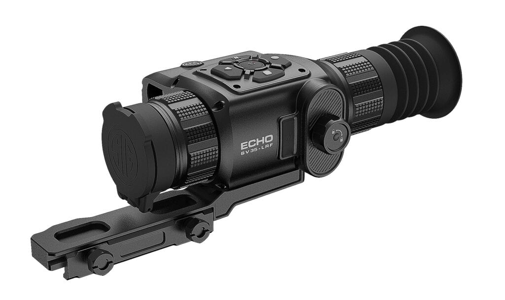 Sig Sauer black thermal weapon sight
