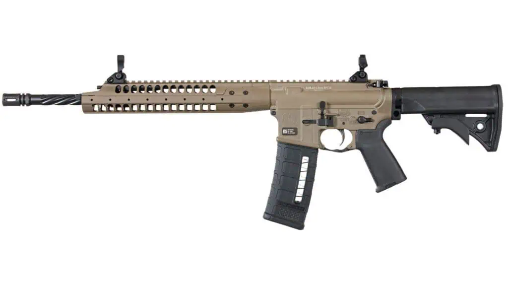 LWRC 6.8mm Rem SPC II 16.1" barrel flat dark earth rifle