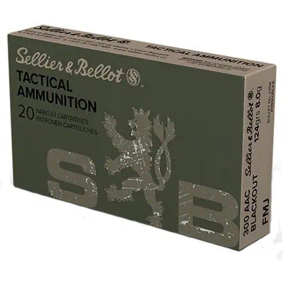 Sellier & Bellot Rifle .300 AAC Blackout full metal jacket