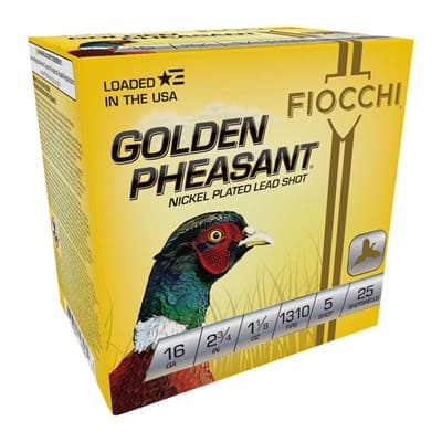 Fiocchi 16 Gauge nickel-plated lead