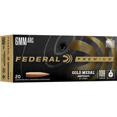 Federal Ammunition 6mm ARC