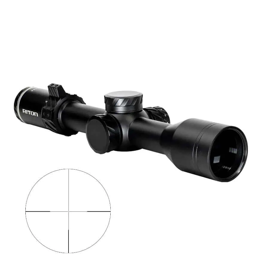 Riton 2X - 12X Illuminated RDH accessory-scopes