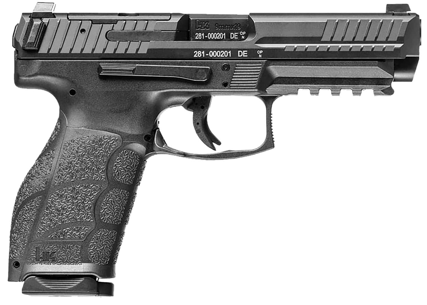 HECKLER AND KOCH (HK USA) VP9A1 K 9MM BLK 10+1 NS OR - Centurion Armament Co Heckler & Koch / H&K VP9A1 9mm 4.09" barrel black semi-auto pistol
