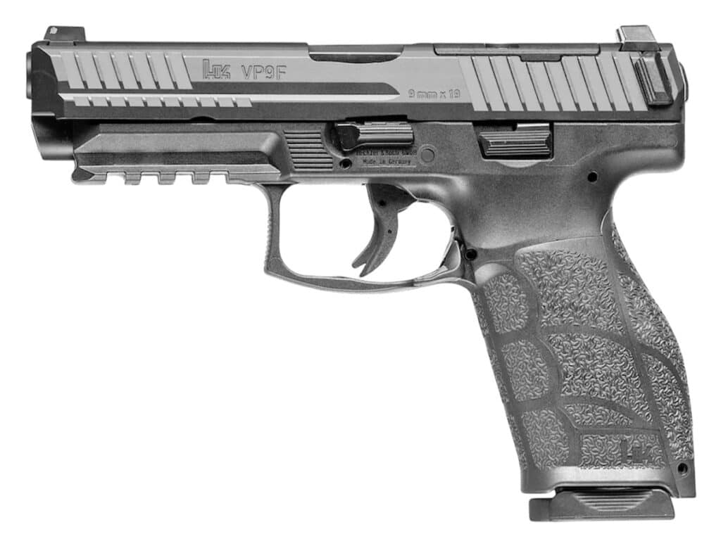 Heckler & Koch / H&K VP9A1 9mm 4.5" barrel black striker fired