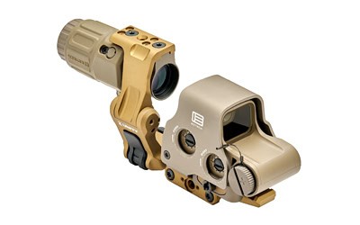 EOTECH HHS1 FTCU EXPS3-0 W/G33 TAN - Centurion Armament Co EOTech HHS1 FTCU 3X 68 MOA & 1 MOA tan holographic sight, view 2