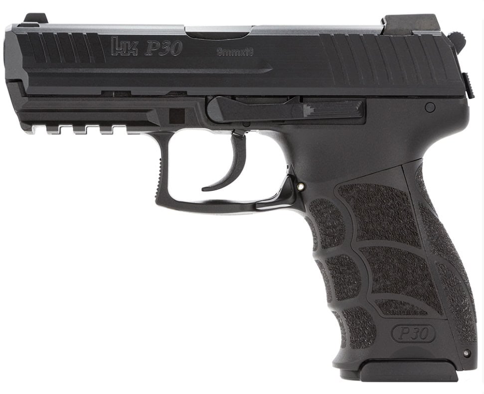 Heckler & Koch / H&K 9mm 3.85" barrel black semi-auto pistol