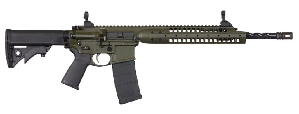 LWRC 6.8mm SPC 16" barrel rifle