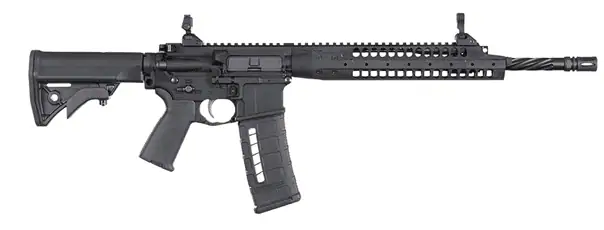 LWRC 6.8 SPC II 16" barrel black rifle