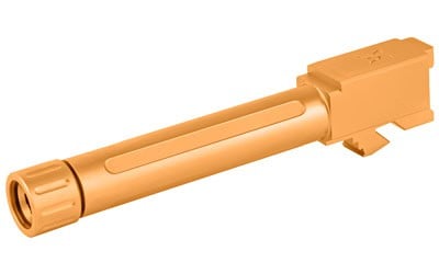 True Precision 9mm gold barrel