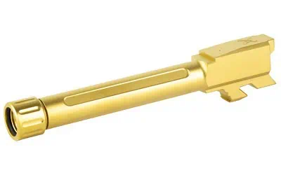 True Precision 9mm gold barrel