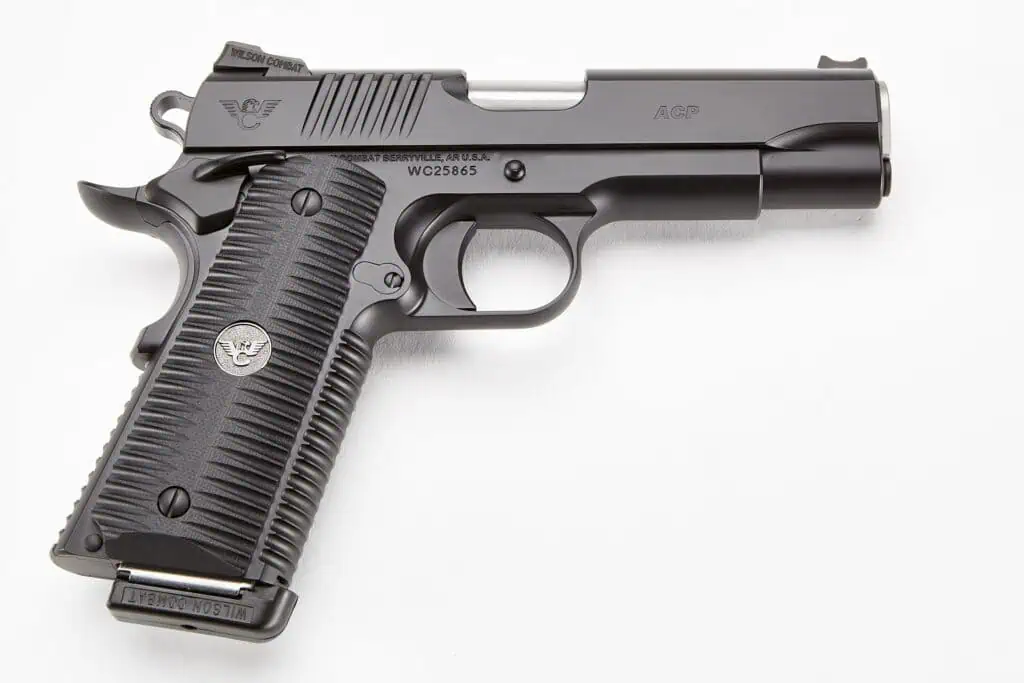 Wilson Combat .45 ACP 4.25" barrel semi-auto pistol