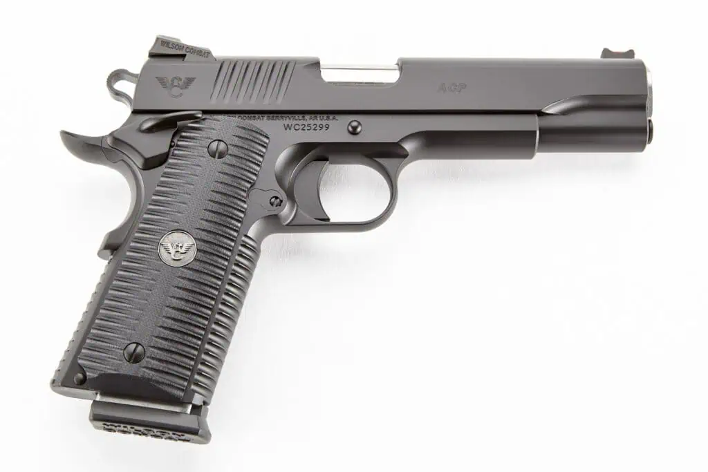 Wilson Combat .45 ACP 5" barrel semi-auto pistol