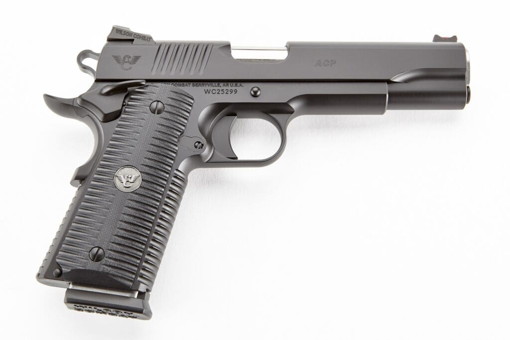 Wilson Combat 9mm 5" barrel semi-auto pistol