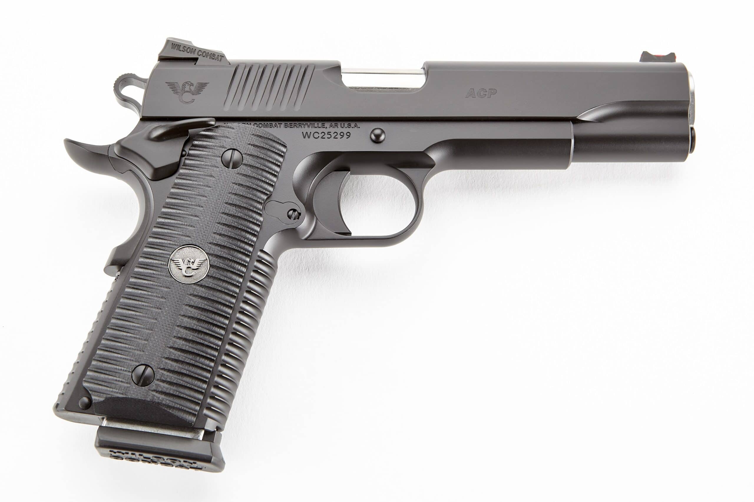 WILSON COMBAT ACP 9MM 5" 10+1 BLK AMBI # - Centurion Armament Co Wilson Combat 9mm 5" barrel semi-auto pistol