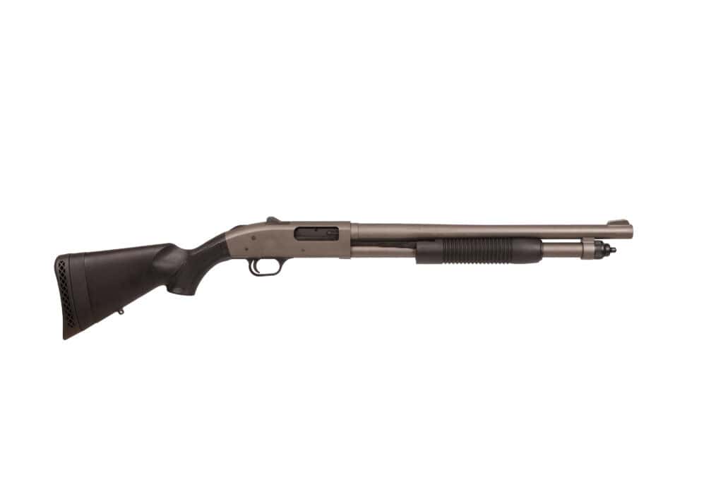 Mossberg 12 Gauge 18.5" barrel grey shotgun