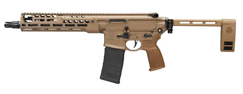 Sig Sauer MCX .223 REM/5.56 NATO 11.5" barrel flat dark earth ar