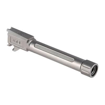 True Precision P365XL 9mm silver barrel