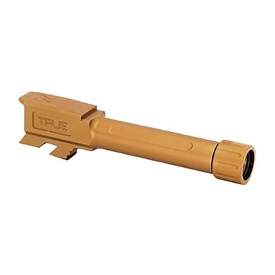 True Precision 43 9mm gold barrel