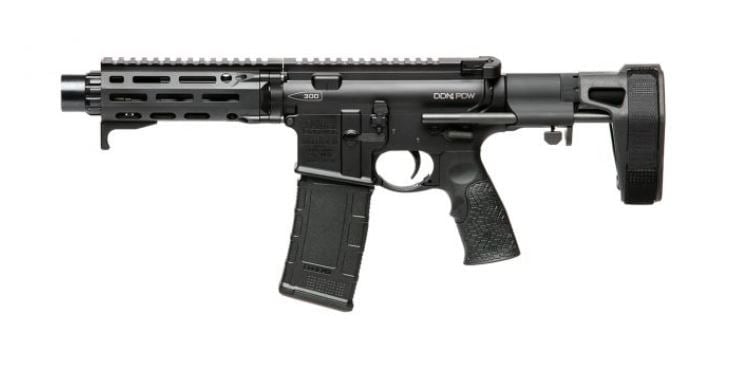 Daniel Defense .300 AAC Blackout 7" barrel semi-auto pistol