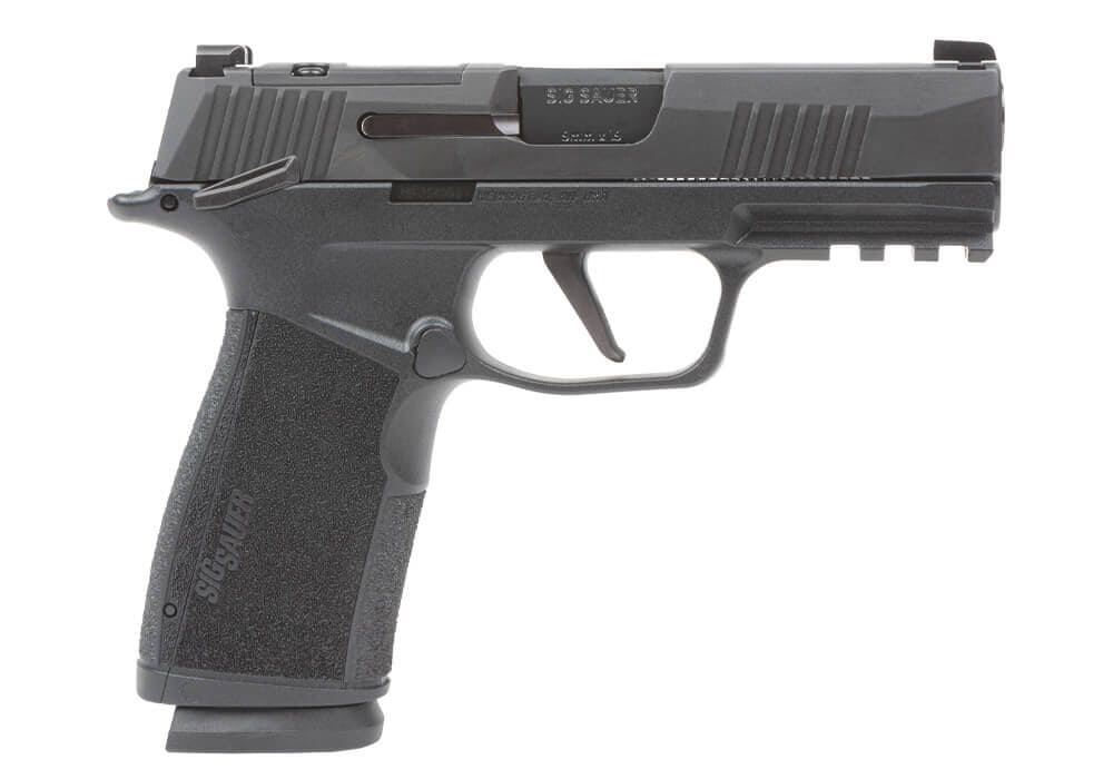 Sig Sauer 9mm 3.7" barrel black semi-auto pistol