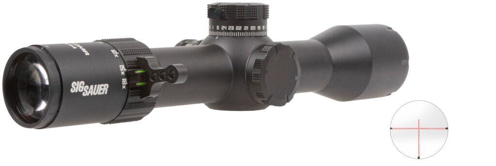 Sig Sauer 3-18 ILLUM MOA MILLING 2.0 black accessory-scopes