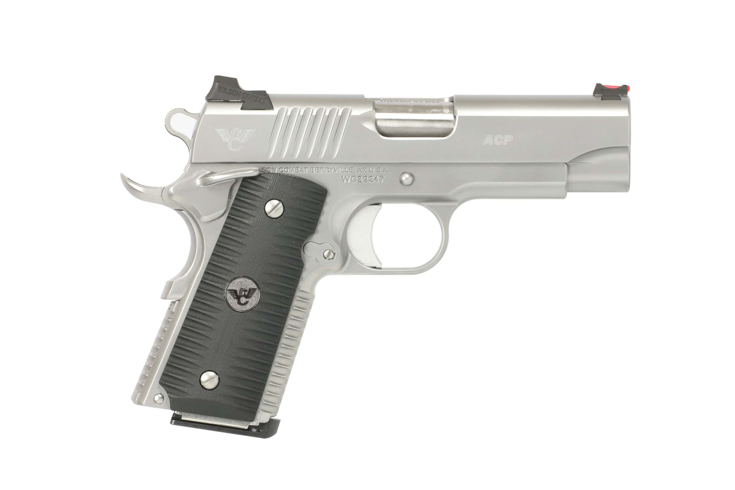 WILSON COMBAT ACP 45ACP 4" 8+1 SS AMBI # - Centurion Armament Co Wilson Combat .45 ACP 4" barrel semi-auto pistol